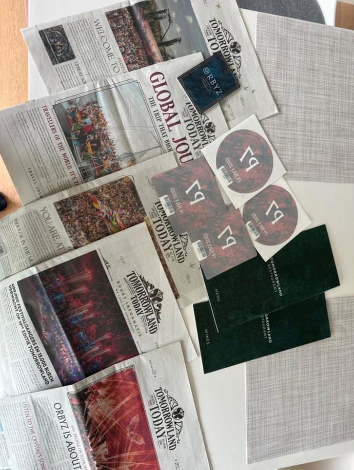 Tomorrowland lot, Verzamelen, Overige Verzamelen, Gebruikt, Ophalen of Verzenden