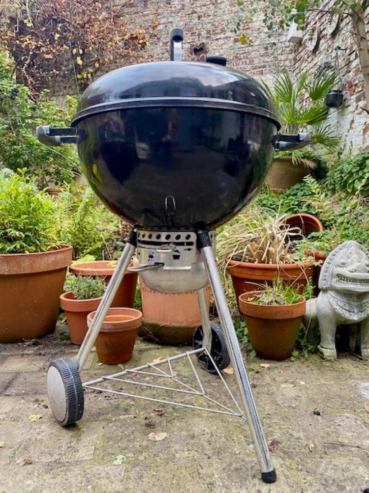 Weber Classic Waterkoker BBQ-bal 47 cm, Tuin en Terras, Houtskoolbarbecues, Gebruikt, Ophalen