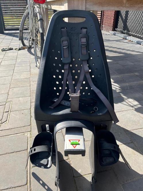 Yepp maxi fietsstoeltje inclusief zadelbuisbevestiging, Fietsen en Brommers, Fietsaccessoires | Fietsstoeltjes, Gebruikt, Achterzitje