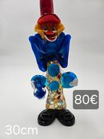 Clowns en verre de murano, Collections, Enlèvement ou Envoi, Comme neuf