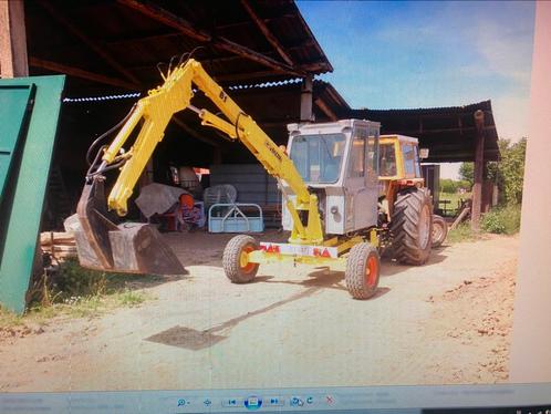 Graafmachine achter tractor Bazolli, Zakelijke goederen, Machines en Bouw | Kranen en Graafmachines, Ophalen