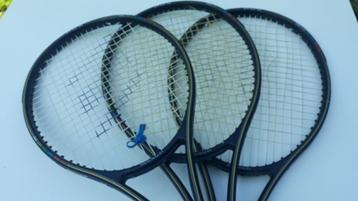Lot de 3 raquettes de tennis pro collector beschikbaar voor biedingen