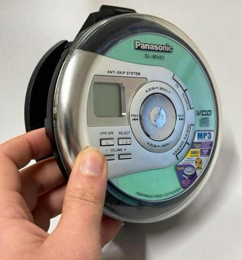 Lecteur CD  Walkman vintage Panasonic SL-MV65 MP3 sans fil, TV, Hi-fi & Vidéo, Walkman, Discman & Lecteurs de MiniDisc, Lecteur MiniDisc