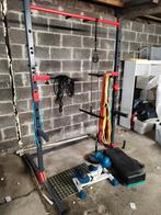 Half rack avec barre de traction fixe et dip, poulie, Enlèvement, Barre de traction