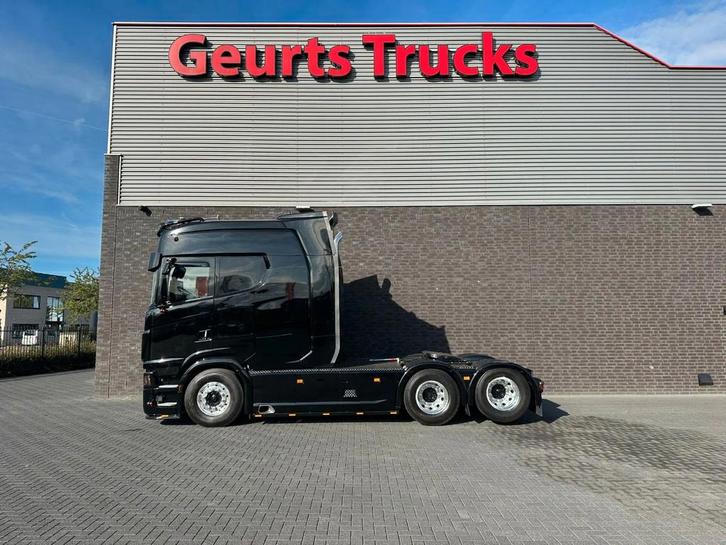 Scania S660 V8 6X2 LONGLINE SPECIAL INTERIOR BUFFL TREKKER M, Auto's, Vrachtwagens, ABS, Airconditioning, Bluetooth, Boordcomputer