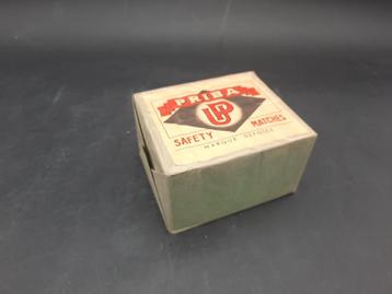 oude verpakte lucifers "Priba Safety Matches", begin 1900