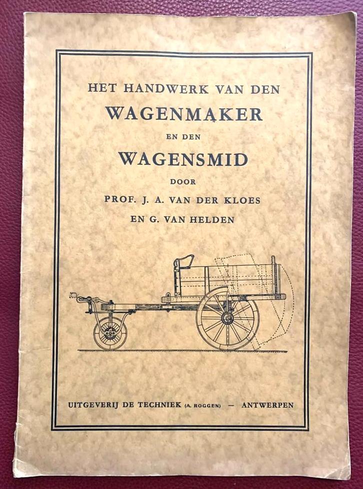 Boek: Wagenmaker en wagensmid, Boeken, Vervoer en Transport, Gelezen, Ophalen of Verzenden