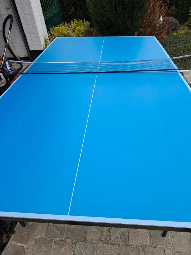 Ping Pong tafel STIGA - Made in Germany, Sport en Fitness, Tafeltennis, Zo goed als nieuw, Tafel Outdoor, Inklapbaar, Verrijdbaar