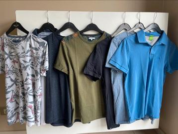Pakket merk t-shirts heren samen 12€ ! beschikbaar voor biedingen