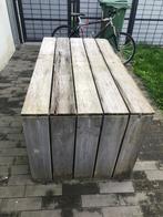 Gratis tuintafel, Tuin en Terras, Tuintafels, Ophalen, Gebruikt, Rechthoekig, Hout