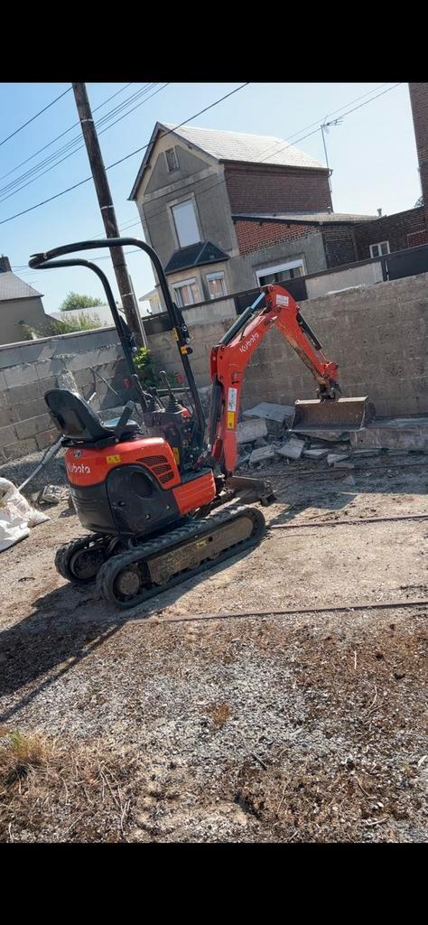 Mini Pelle Kubota U10-3 à louer, Tuin en Terras, Overige Tuin en Terras, Ophalen