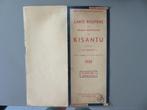 Wegenkaart 1932 Leopoldville Congo Vic. Apostolique Kisantu, Boeken, Atlassen en Landkaarten, Verzenden, Overige typen, Zo goed als nieuw