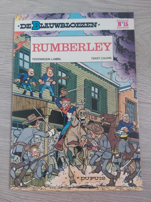 De Blauwbloezen - Rumberley - 1e druk, Boeken, Stripverhalen, Zo goed als nieuw, Eén stripboek, Verzenden