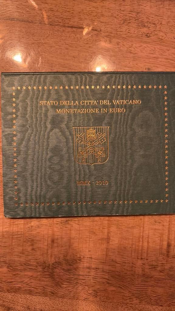 Blister vatacan 2010 8 pieces, Timbres & Monnaies, Monnaies | Europe | Monnaies euro, 1 centime, Italie, Enlèvement ou Envoi