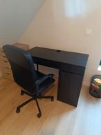 Bureau met bureaustoel, Huis en Inrichting, Bureaus, Ophalen, Zo goed als nieuw, Bureau
