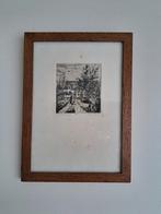 Ferme brassicole
de Buecht. V. 1977, Antiek en Kunst, Kunst | Etsen en Gravures, Ophalen of Verzenden