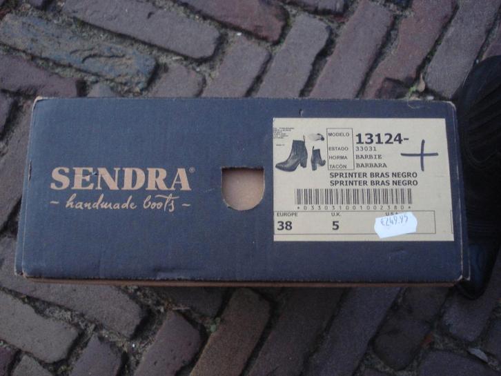 Gratis verzenden luxe zwarte sendra cowboylaarzen 38, Kleding | Dames, Schoenen, Zo goed als nieuw, Lage of Enkellaarzen, Zwart