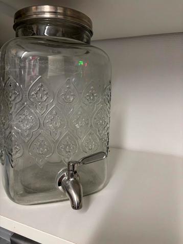 grote waterkan met kraantje, Huis en Inrichting, Ophalen, Zo goed als nieuw
