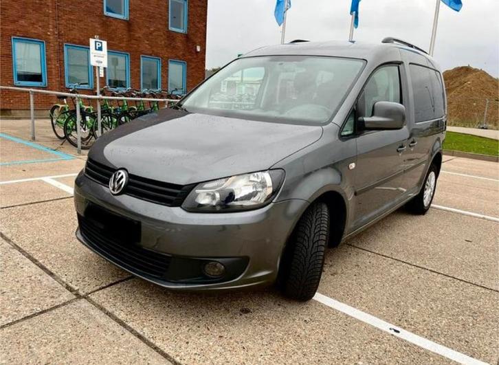 Volkswagen Caddy 1.6D // 2012 - 136000km // Airco // 5-zit, Autos, Volkswagen, Particulier, Caddy Combi, ABS, Phares directionnels