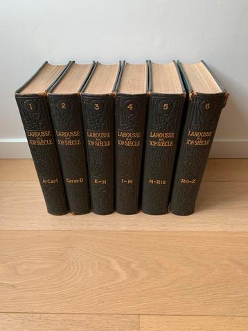 Larousse du XX siècle - encyclopédie 6 pièces, Enlèvement, Comme neuf