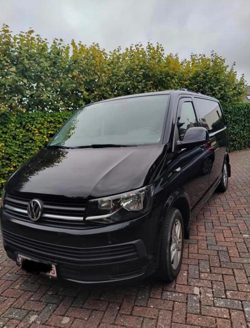 Volkswagen T6 transporter, Auto's, Volkswagen, Particulier, Transporter, Diesel, Euro 5, Zwart, Ophalen