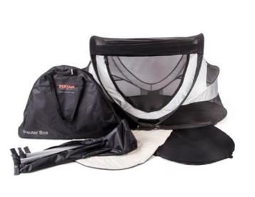 Deryan travel cot peuterbox reisbed, Kinderen en Baby's, Babywiegjes en Ledikanten, Ophalen, Zo goed als nieuw