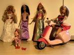 set barbies + scooter voor 25 euro, Ophalen of Verzenden, Gebruikt, Barbie