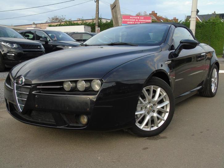 Alfa Romeo Brera 2.4 JTD  Cabrio *08/2008 *Leder *AIRCO, Auto's, Alfa Romeo, Bedrijf, Te koop, Brera, ABS, Adaptieve lichten, Airbags