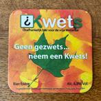 s/2 bierviltjes Wetteren, cafés en bier, Ophalen of Verzenden, Gebruikt, Viltje(s)