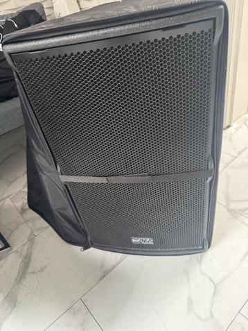 2 x Rcf TT5A-II actief speakers + hoezen beschikbaar voor biedingen
