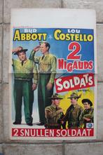 filmaffiche Abbott and Costello Buck Privates filmposter, Comme neuf, Cinéma et TV, Enlèvement ou Envoi, Rectangulaire vertical