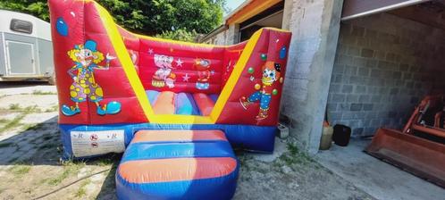 LOCATION: Château gonflable Clown 2, Hobby en Vrije tijd, Feestartikelen | Verhuur, Gebruikt, Ophalen