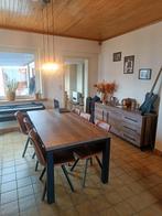 Eettafel + Dressoir + stoelen, Ophalen of Verzenden, Zo goed als nieuw, 6 tot 8 stoelen