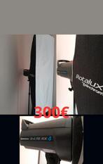 Flash de studio + soft box Elinchrom, Ophalen, Zo goed als nieuw