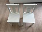 2x Ikea witte kinderstoel, Kinderen en Baby's, Ophalen, Gebruikt