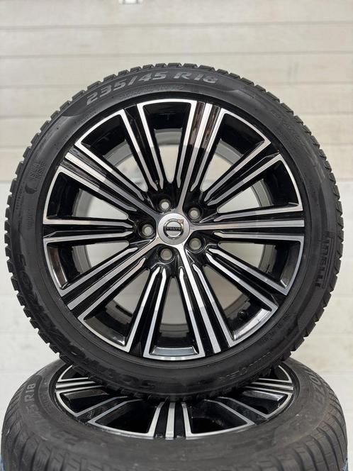 SET 18’’VOLVO V60 VELGEN WINTERBANDEN ORIG SET, Auto-onderdelen, Banden en Velgen, Banden en Velgen, Winterbanden, 18 inch, 235 mm