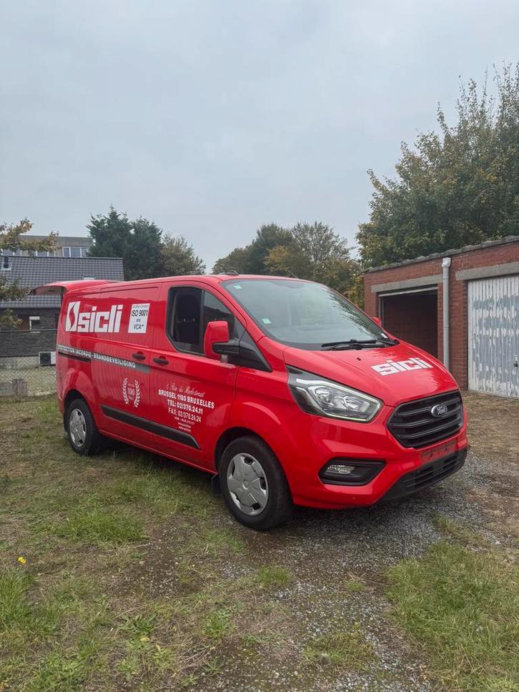 Ford Transit Custom 2.0 TDCi (2020) 87000 km, Auto's, Bestelwagens en Lichte vracht, Particulier, Airconditioning, Ford, Diesel