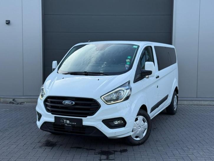 Ford Transit Custom 9-zit navigatie camera, Auto's, Ford, Bedrijf, Te koop, Transit, ABS, Achteruitrijcamera, Adaptieve lichten