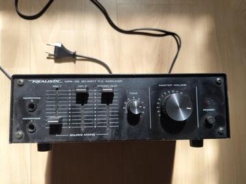 REALISTIC MPA-25 20 WATT P.A. AMPLIFIER beschikbaar voor biedingen