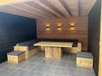 Steigerhout Tuinset met stoelen en bank Maatwerk, Ophalen of Verzenden, Nieuw