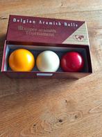 Belgian Aramith balls., Ophalen of Verzenden, Zo goed als nieuw