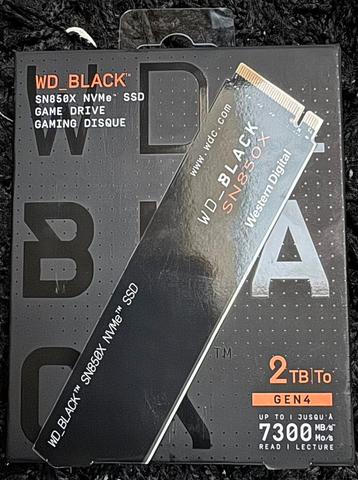 WD Black SN850X 2TB NVMe SSD – Like New, Tested & Verified beschikbaar voor biedingen