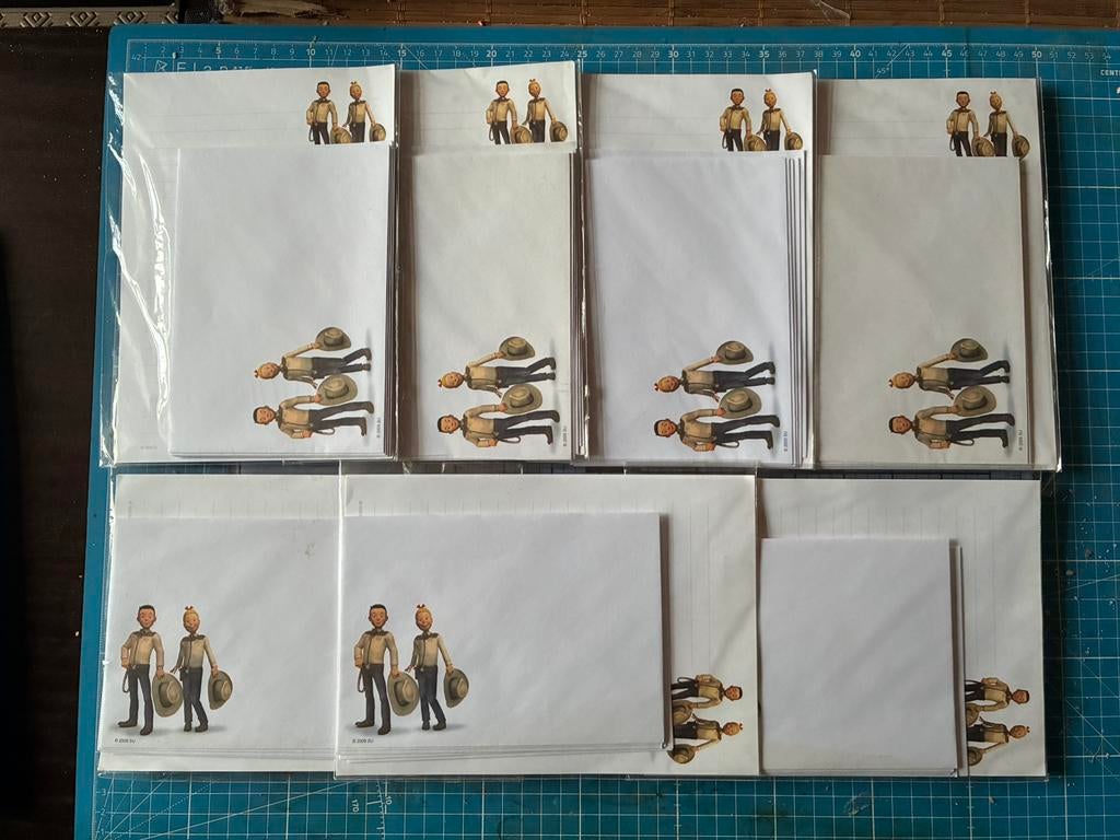 De texasrakkers enveloppes set en klok, Boeken, Stripverhalen, Zo goed als nieuw, Ophalen of Verzenden