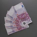 Set van 5 bankbiljetten van 500€ - 500 euros - Duitsland, Postzegels en Munten, Bankbiljetten | Europa | Eurobiljetten, Ophalen