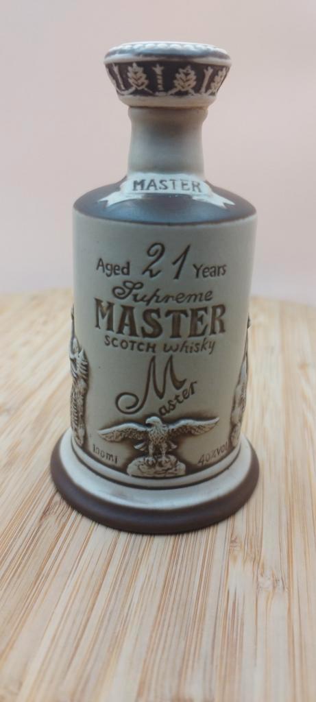 Supreme Master Scotch Whisky – 21 Jaar Oud (100 ml, Verzamelen, Wijnen, Zo goed als nieuw, Vol, Ophalen of Verzenden