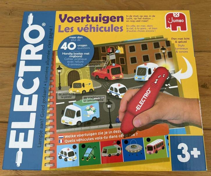 Electro met wonderpen - thema voertuigen - merk Jumbo, Kinderen en Baby's, Speelgoed | Educatief en Creatief, Nieuw, Ontdekken