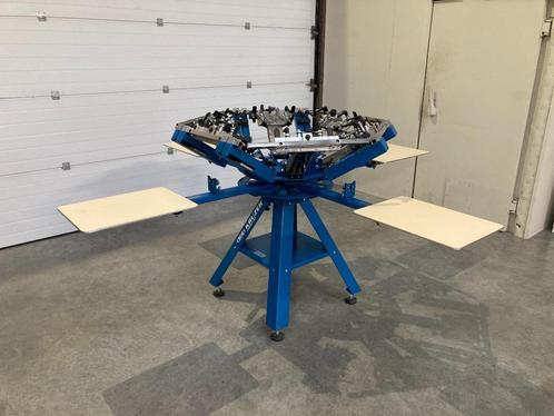 M&R Kruzer zeefdrukcaroussel in topstaat, Doe-het-zelf en Bouw, Gereedschap | Overige machines, Zo goed als nieuw, Ophalen