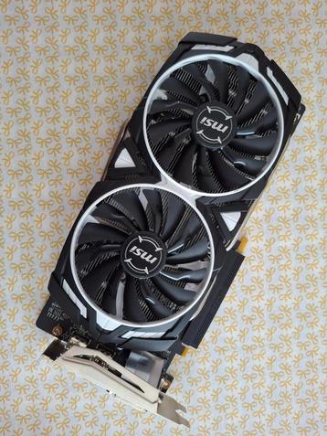 MSI GeForce GTX 1060 ARMOR 6G OCV1 beschikbaar voor biedingen