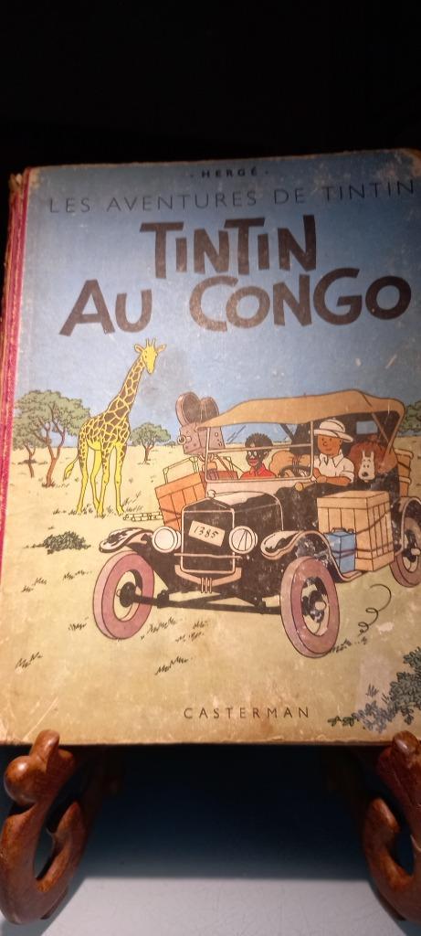 BD TINTIN AU CONGO B5/1951, Livres, BD, Utilisé, Une BD, Enlèvement ou Envoi