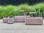 Set van 4 houten kruiden-bloembak, Ophalen, Gebruikt, Minder dan 30 cm, Minder dan 60 cm